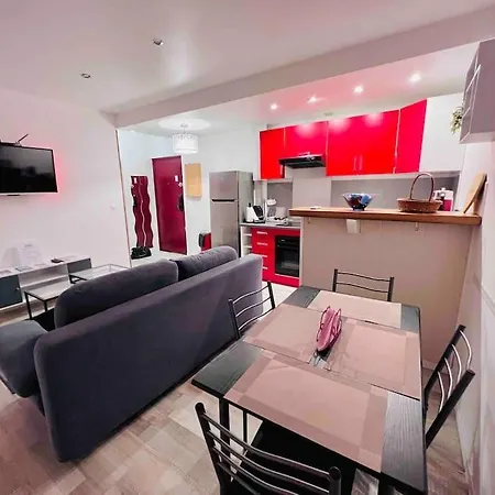 Le Red Light : 4 Prs, Clim, 300m Des Plages Διαμέρισμα Αντίμπ